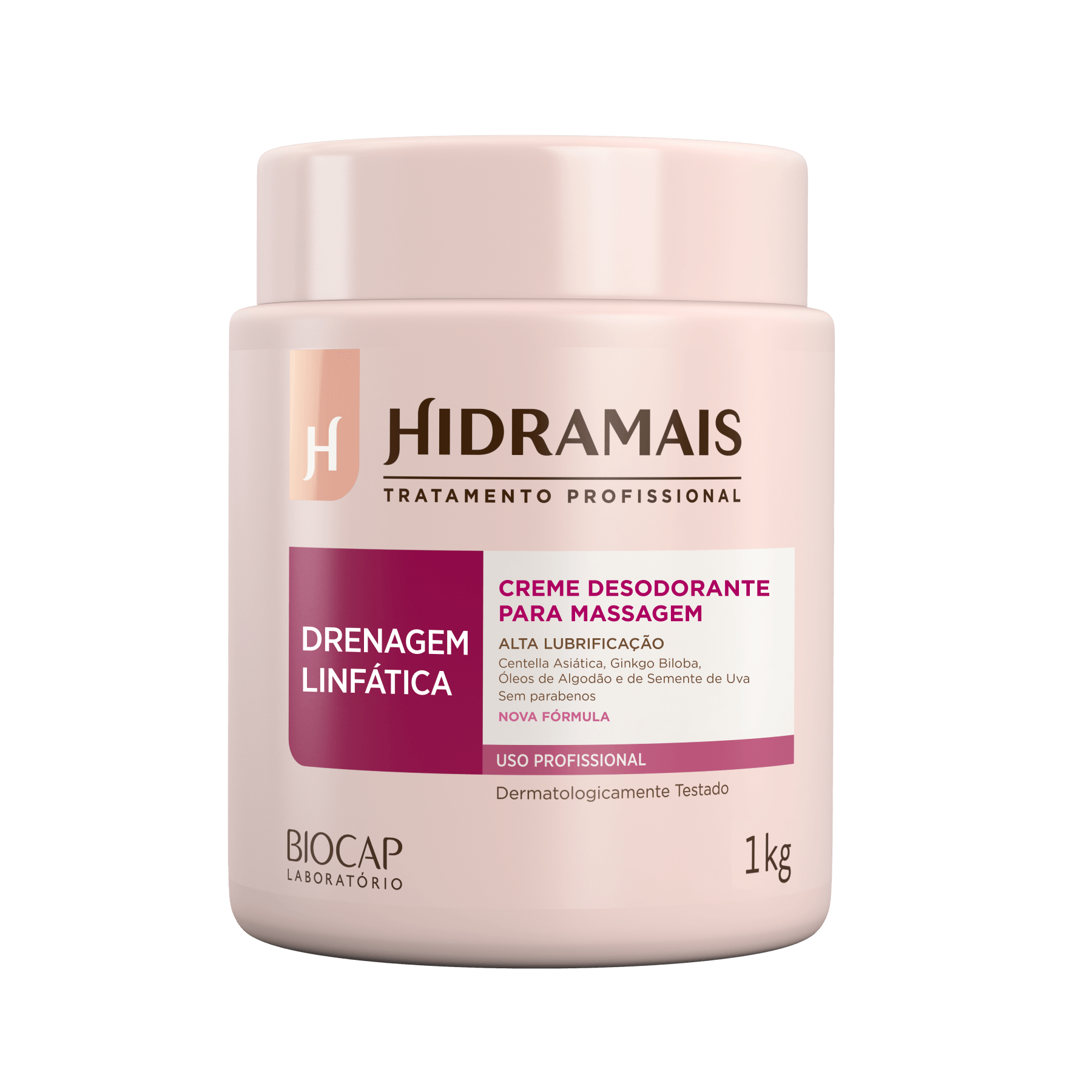 Creme para Drenagem Linfática 1kg | Elimina Toxinas